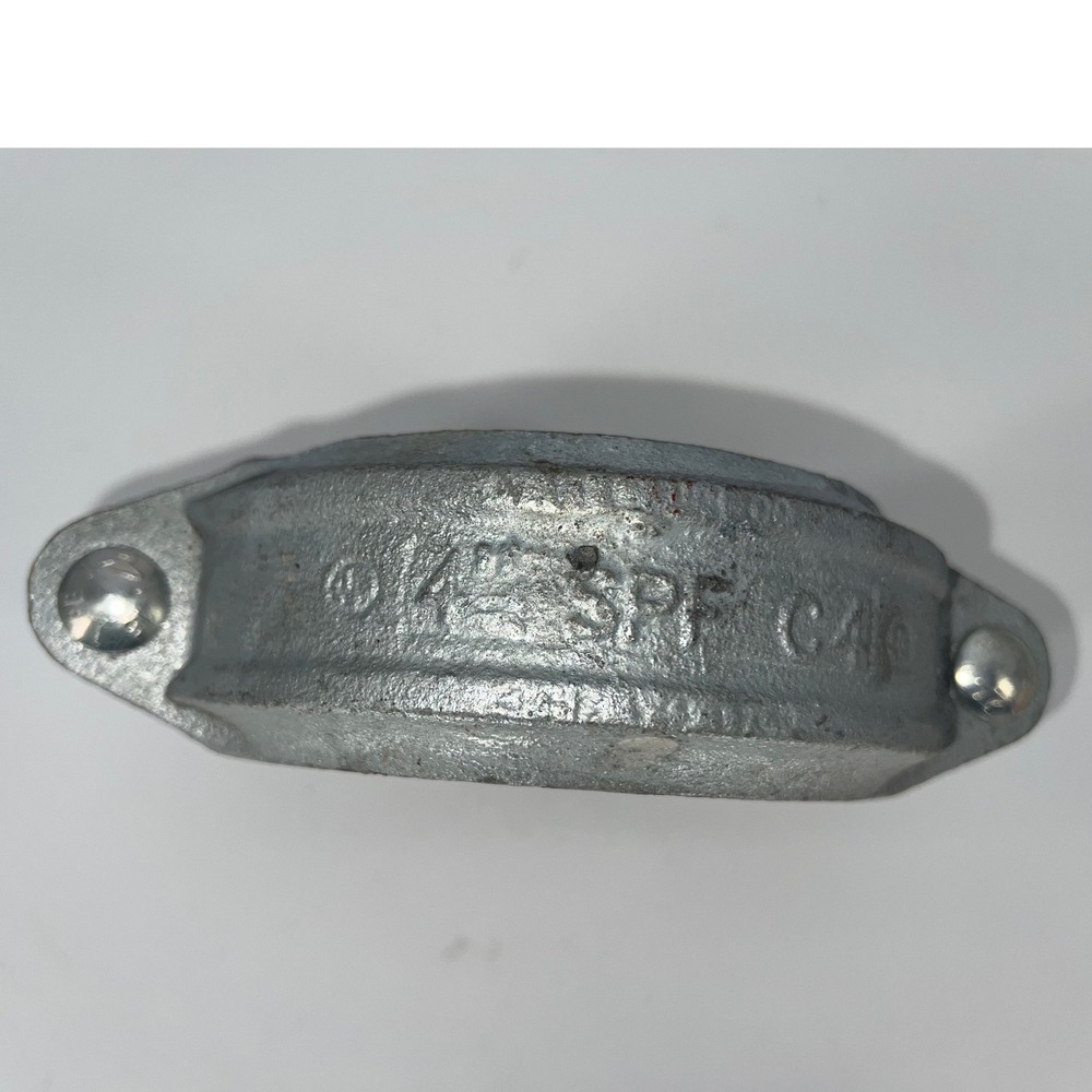 SPF C4 4 Inch Grooved Pipe Coupling Rigid Galvanized with Gasket Fire Protection - Picture 2 of 4